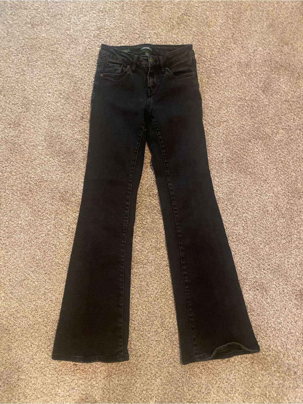 wild fable Black Low-Rise Flared Jeans